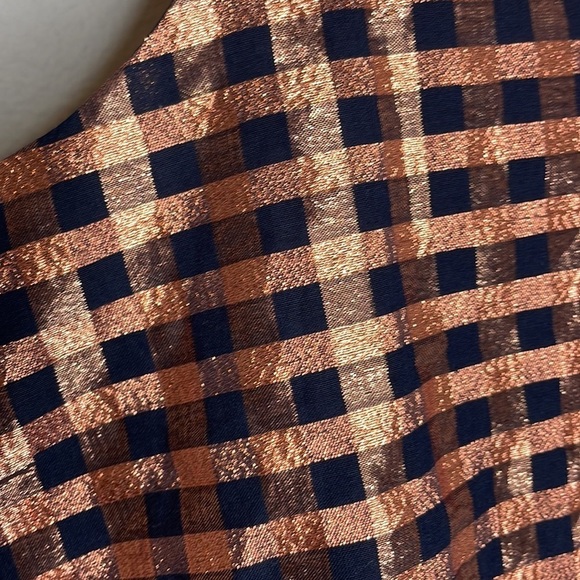 J. Crew | Ruffle Neck‎ Gingham Sleeveless Top Size Small NWT - Picture 6 of 11